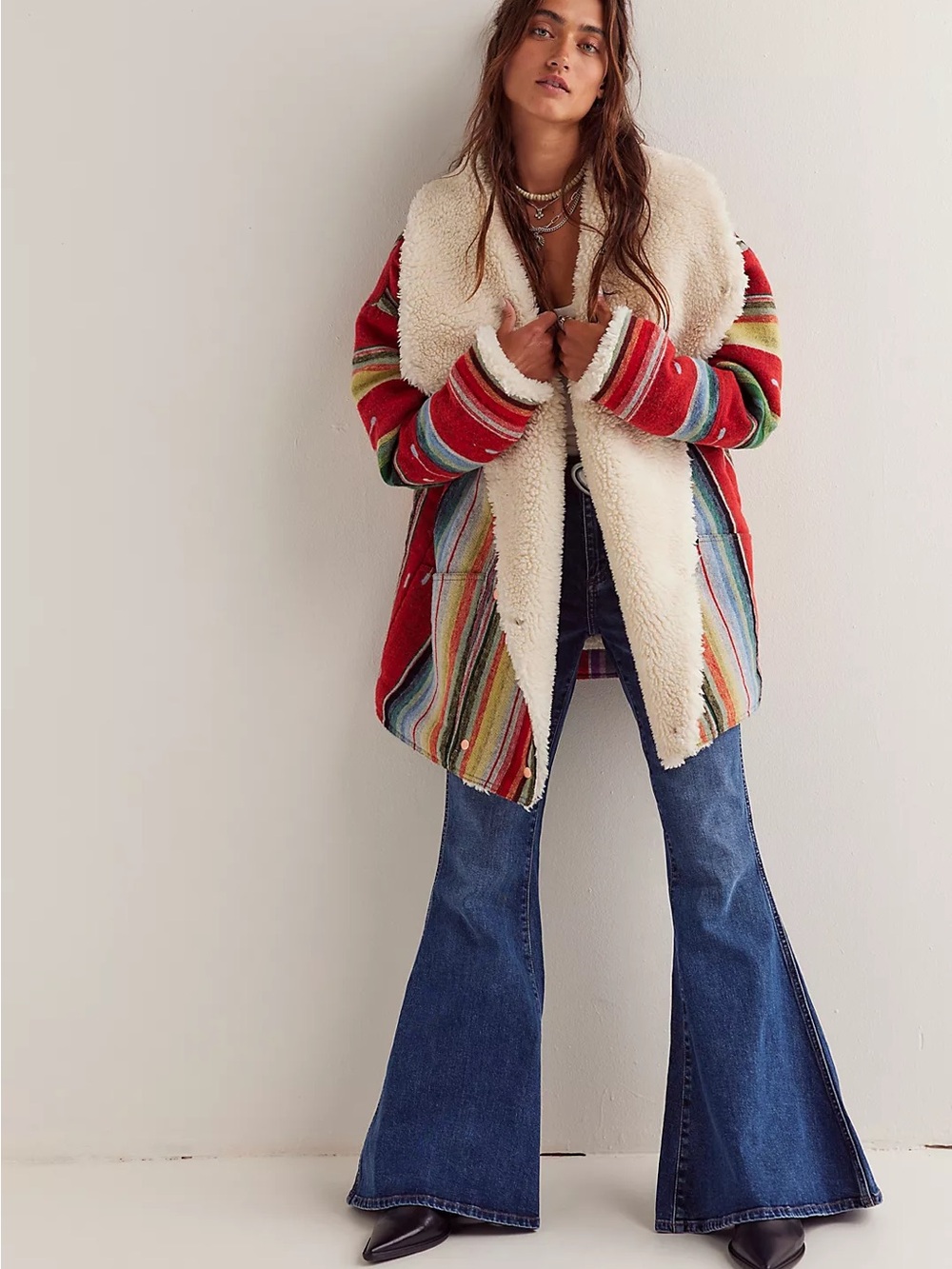 WRANGLER X Lainey Wilson Sunburn Aztec Coat